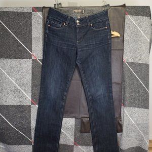 Paige Vintage Tag Dark Wash  Straight Cut Jeans size 28
